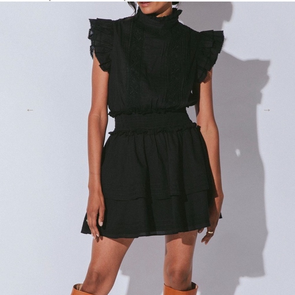 Cleobella Black Mini Dress